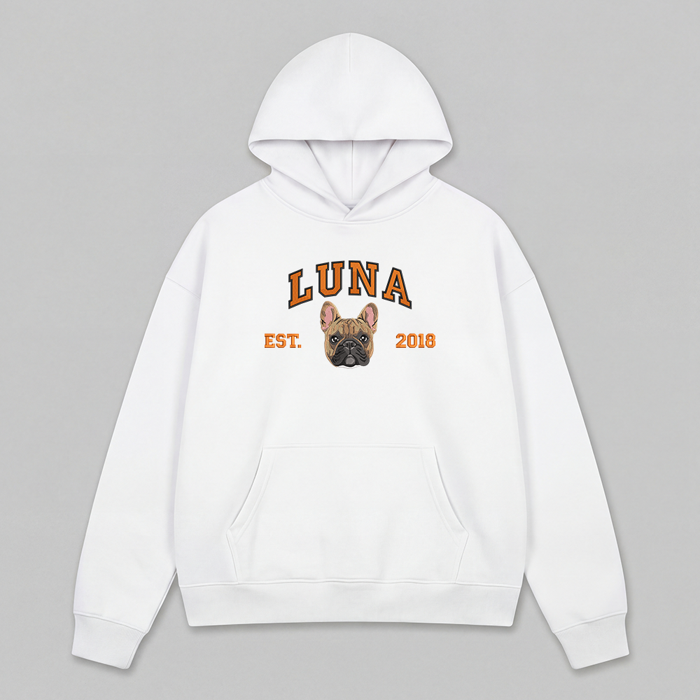 Pet Embroidered Hoodie - Fullcolor