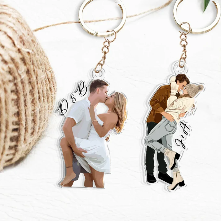 Custom Acrylic Keychain (Send us your photo after checkout)