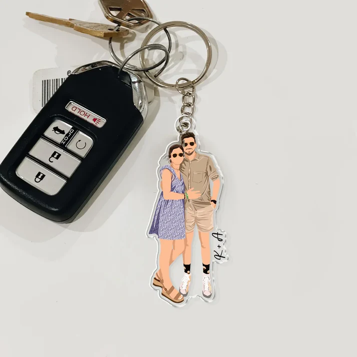 Custom Acrylic Keychain (Send us your photo after checkout)