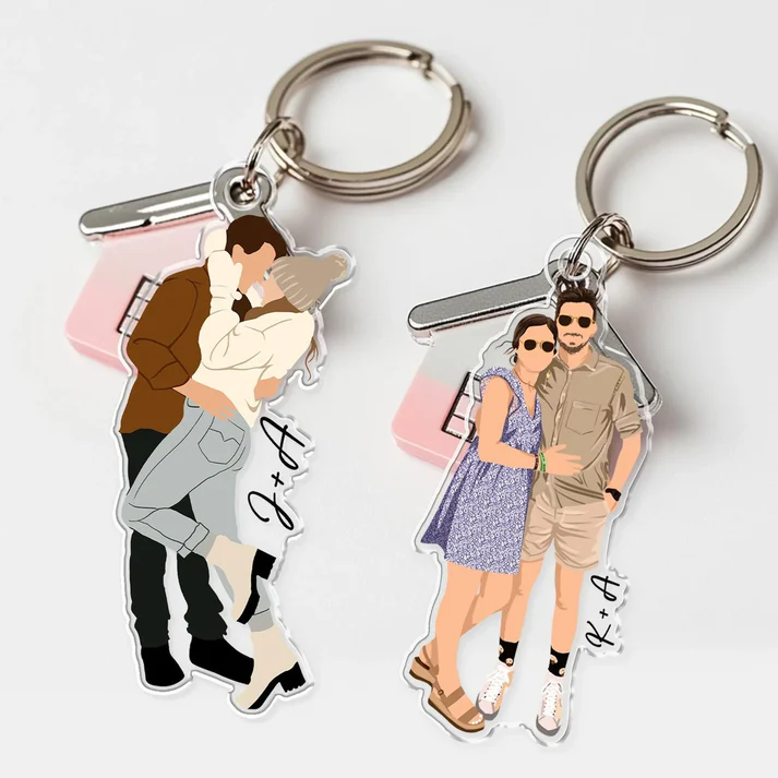 Custom Acrylic Keychain (Send us your photo after checkout)