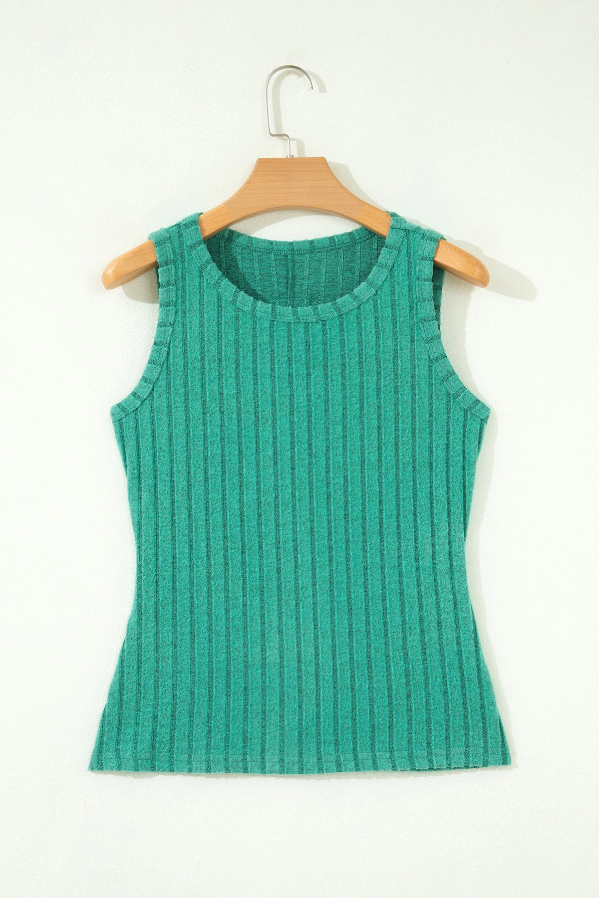 Slim Ribbed Wash Tank Top