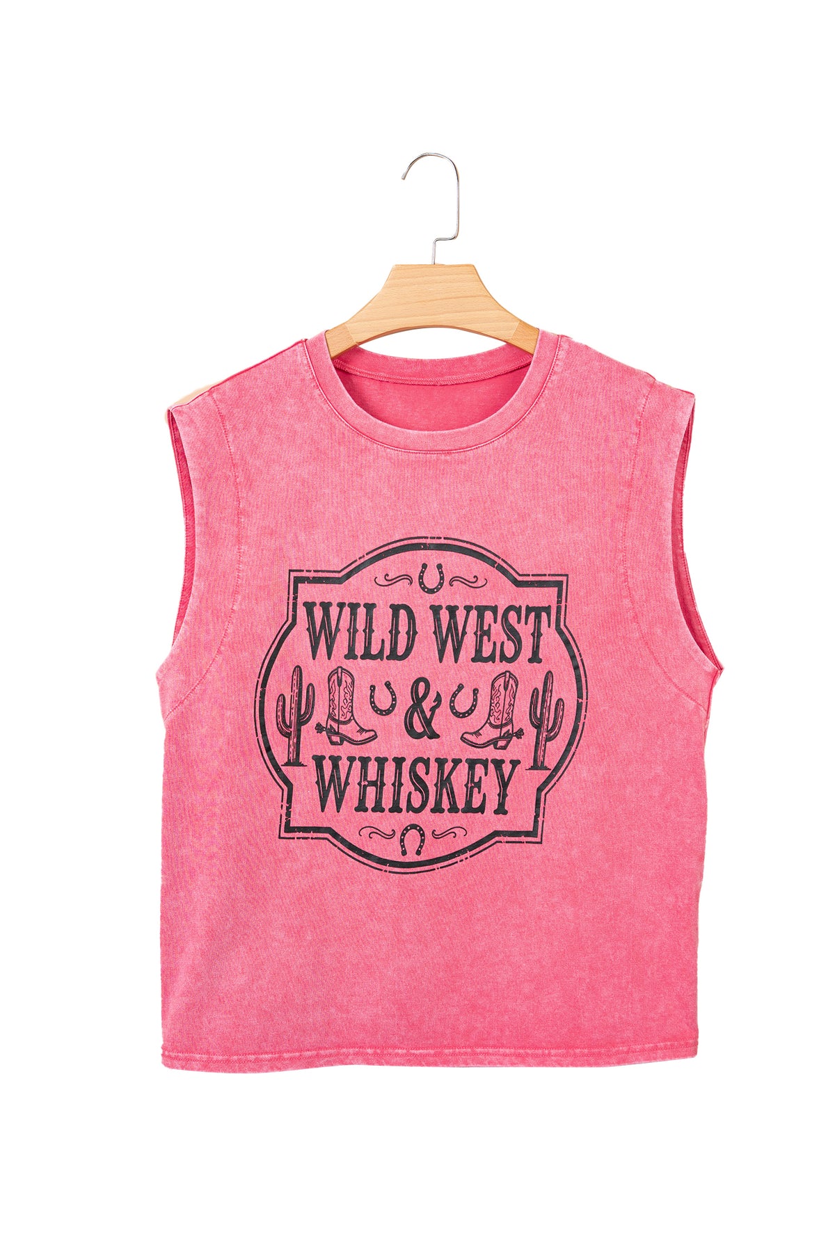 Toner Washed Sleeveless Tank Top