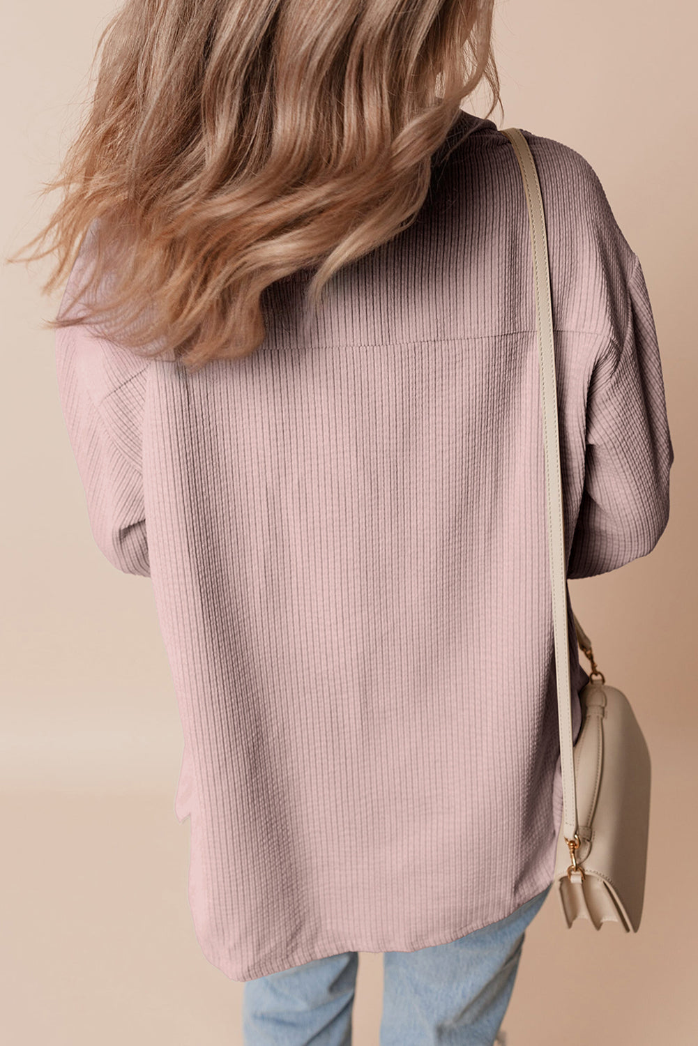 Corduroy Flap Button Up Jackets
