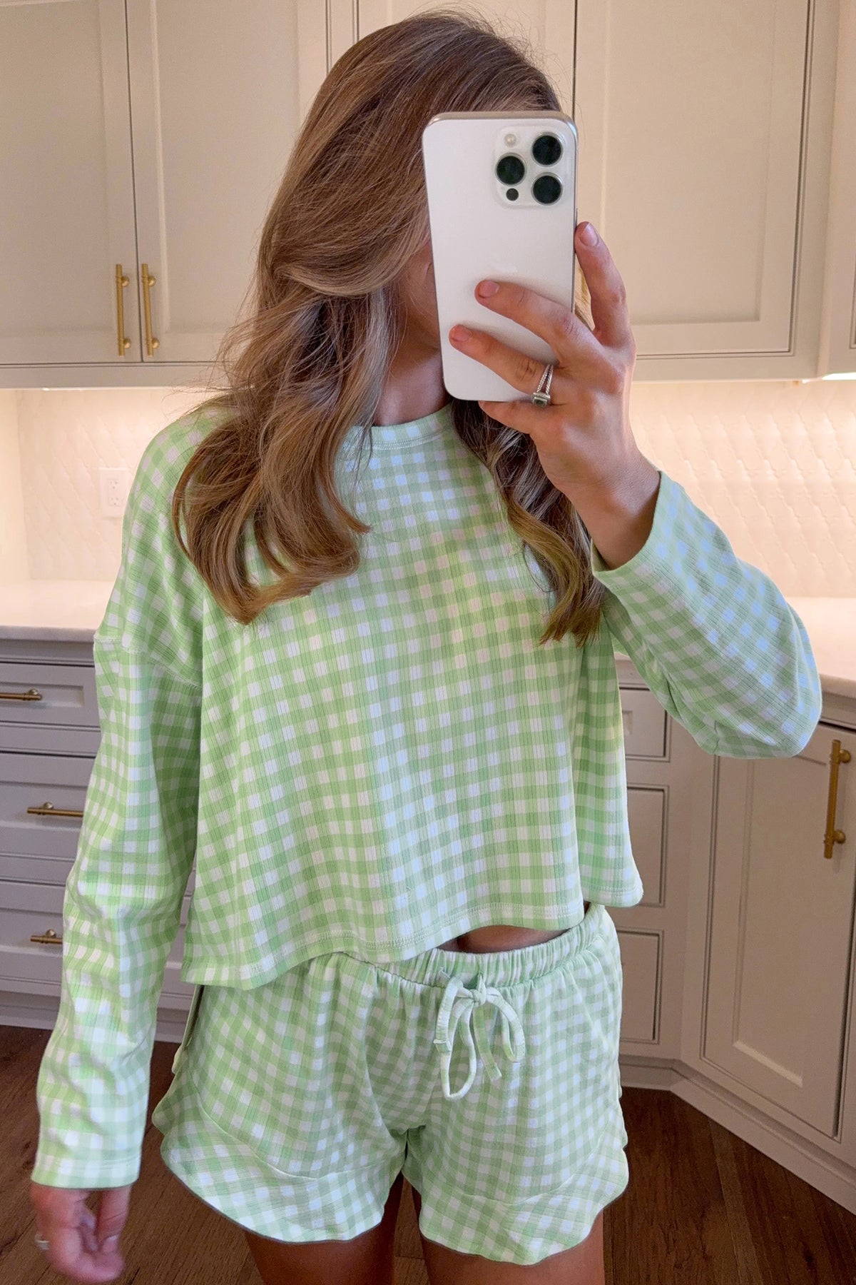 Long Sleeve Drawstring Lounge Set