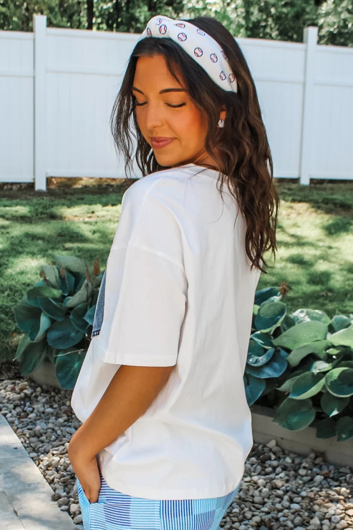 Color Block Short Sleeve Tee