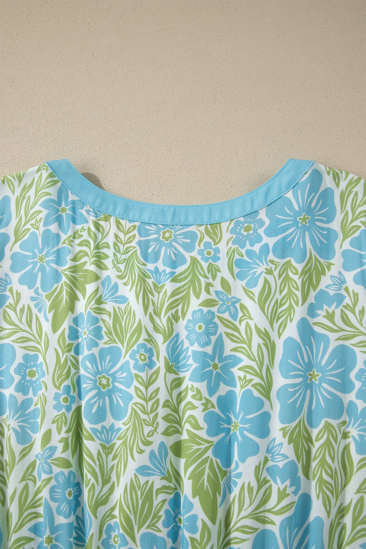 Ruffle Short Sleeve Floral Dress