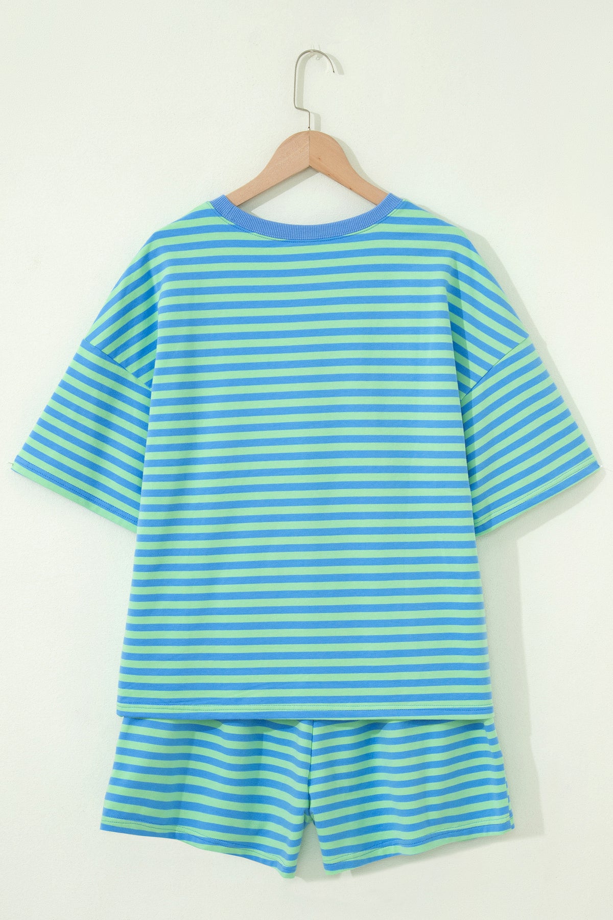 Stripe Striped Ribbed Short Set