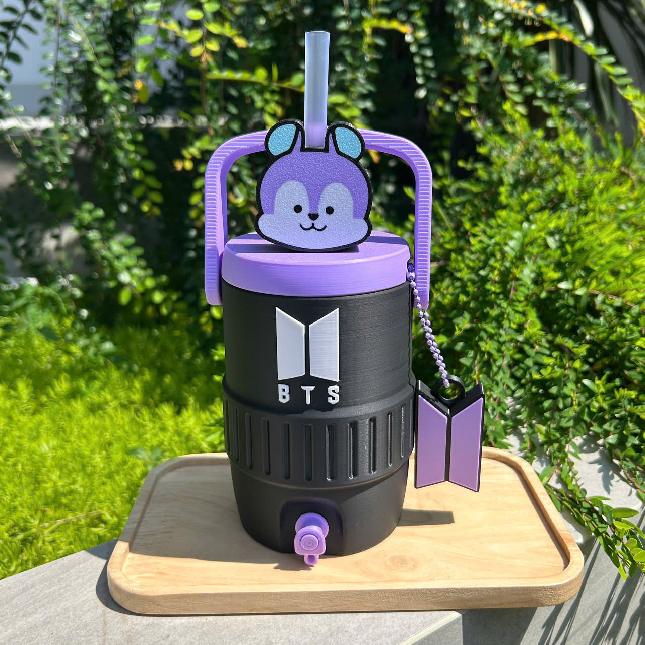 BTS 3D-Printed Can Cooler