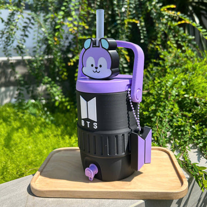 BTS 3D-Printed Can Cooler