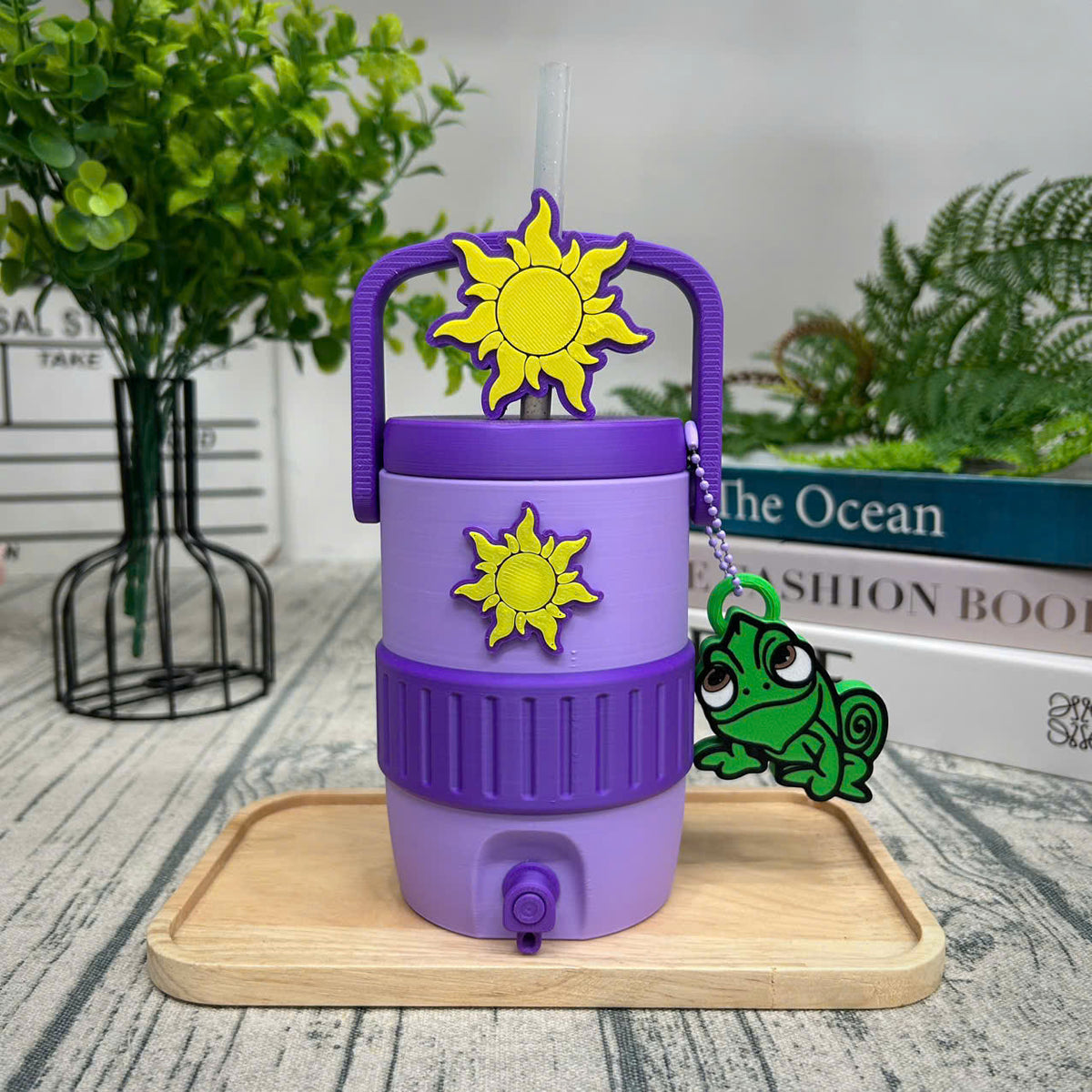 Rapunzel 3D-Printed Can Cooler