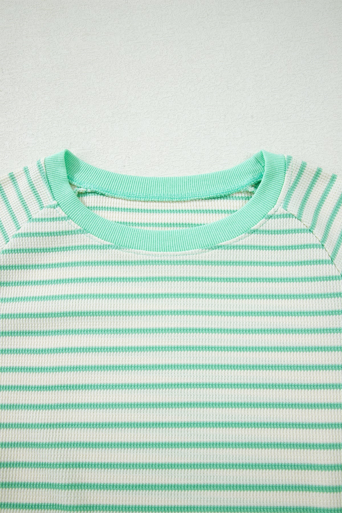 Stripe Colorblock Short Sleeve Tee