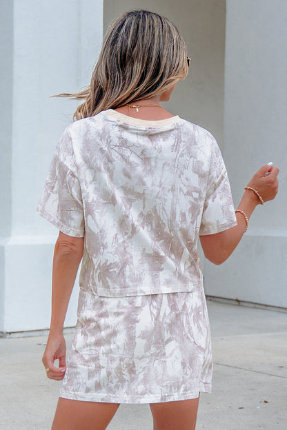 Woodland Camo Raw Two-Piece Set