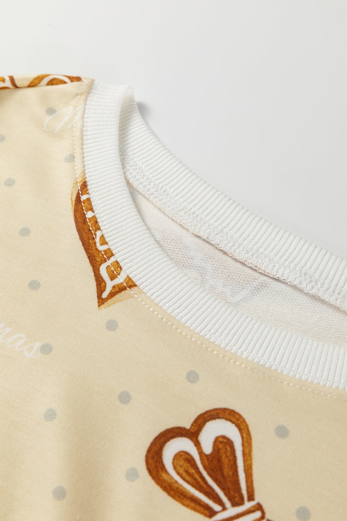 Gingerbread Long Sleeve Lounge Set