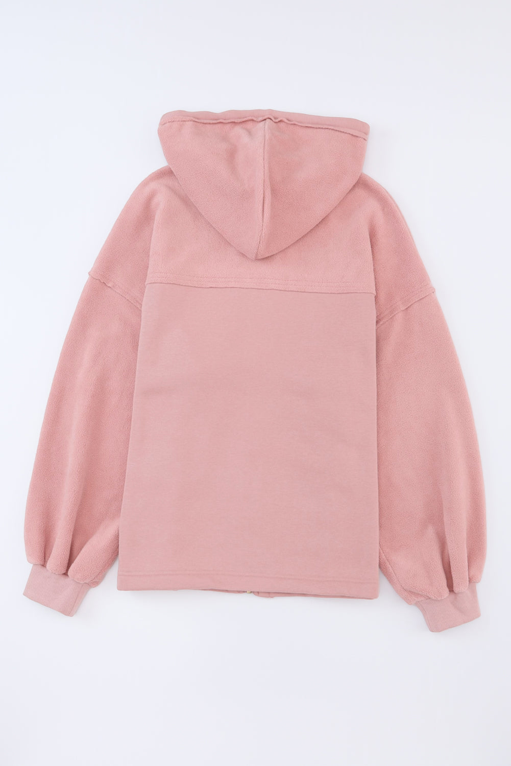 Flap Pocket Drawstring Hood Jackets