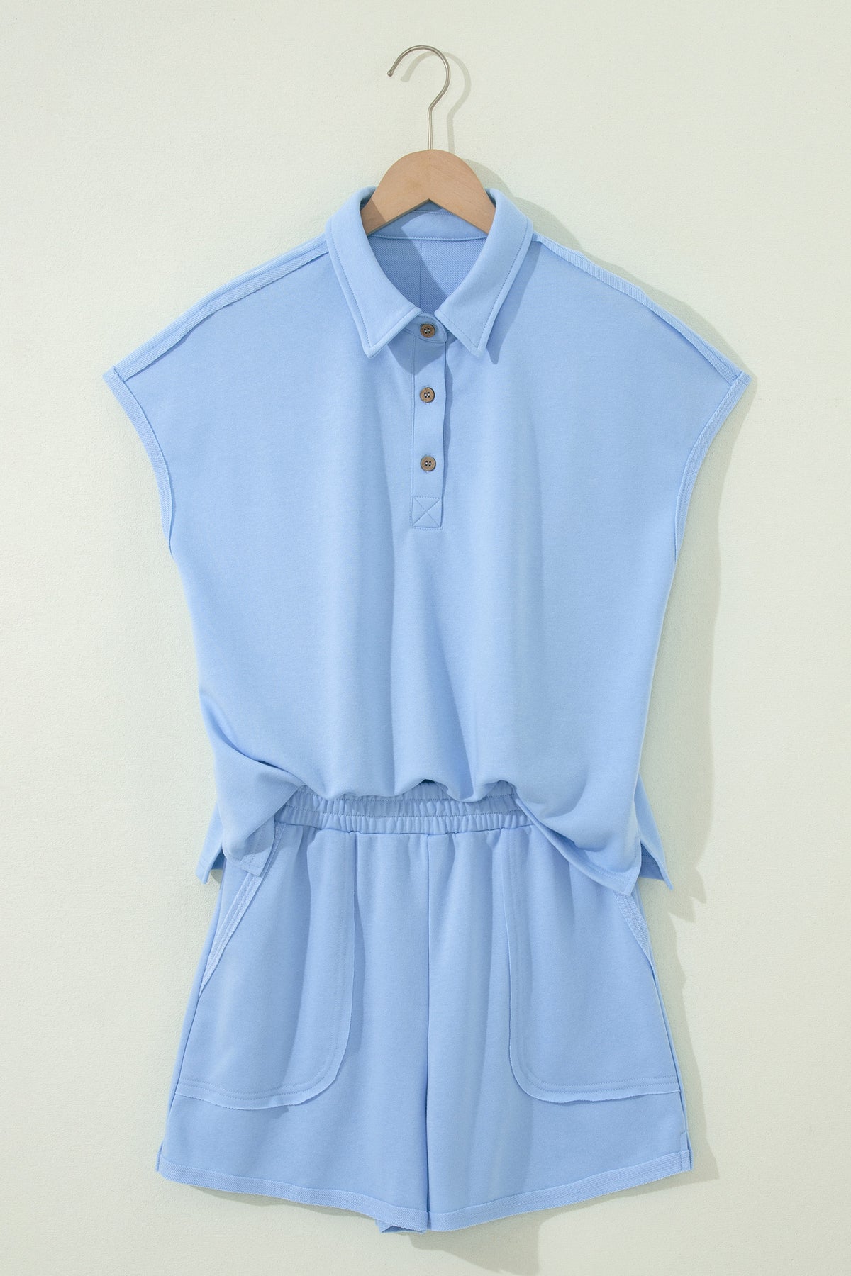 Polo Tee Pcs Short Set