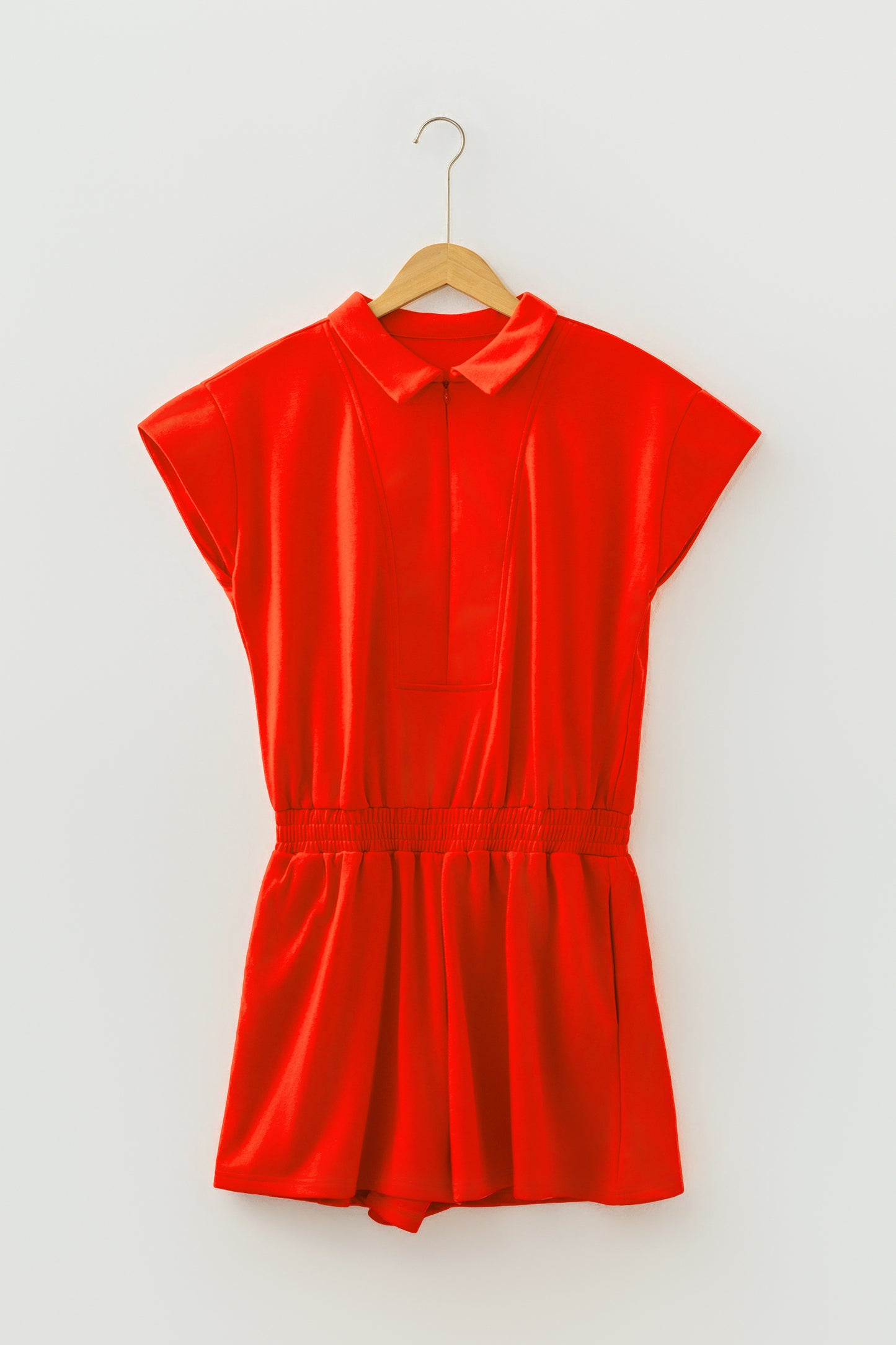 Half Zip Jumpsuits & Rompers