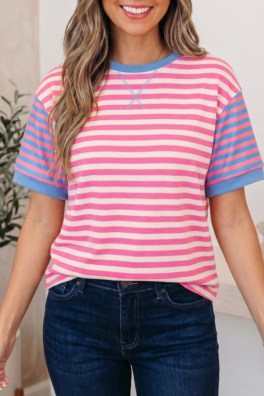 Stripe Short Sleeve Tee