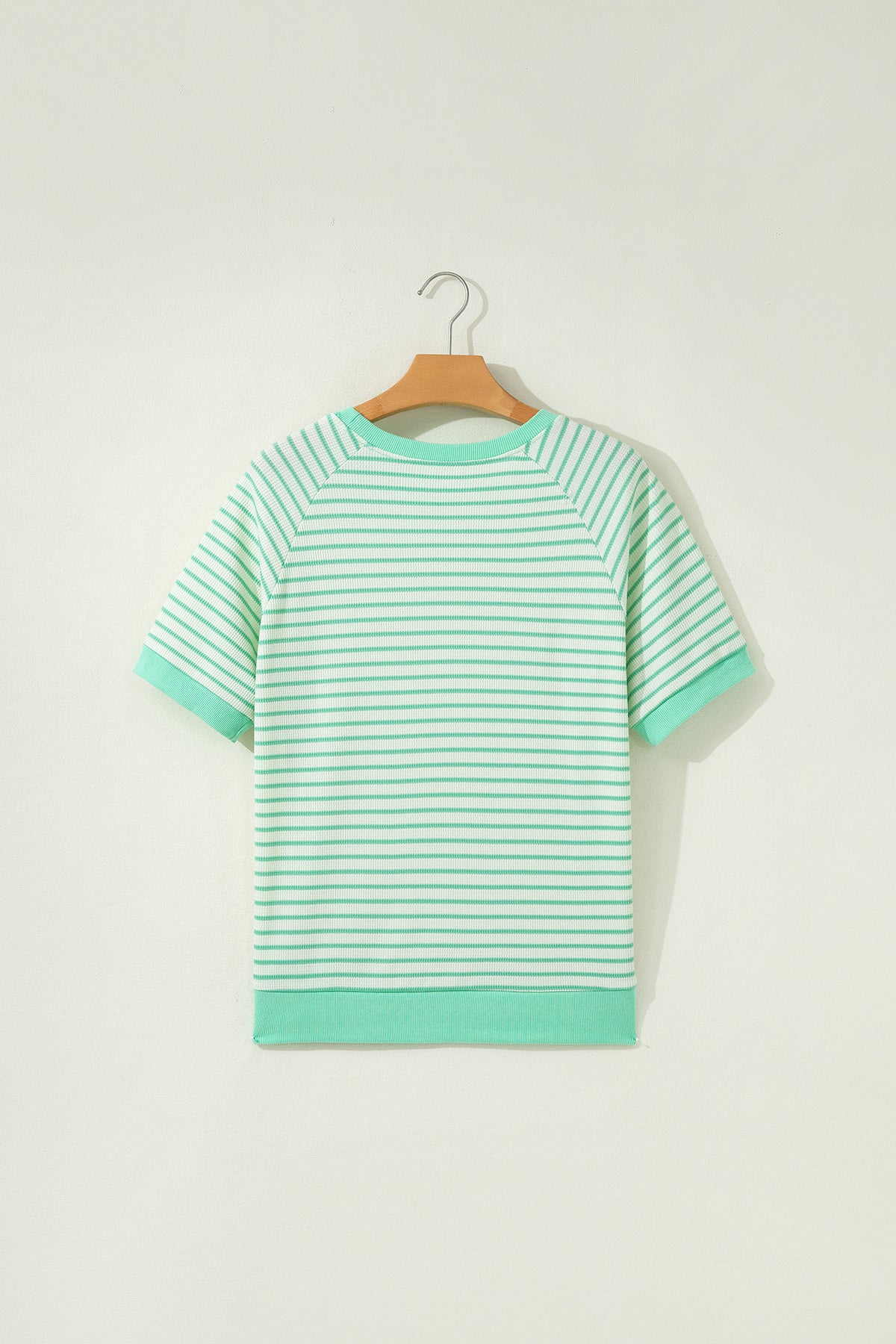 Stripe Colorblock Short Sleeve Tee