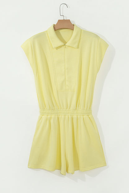 Half Zip Jumpsuits & Rompers