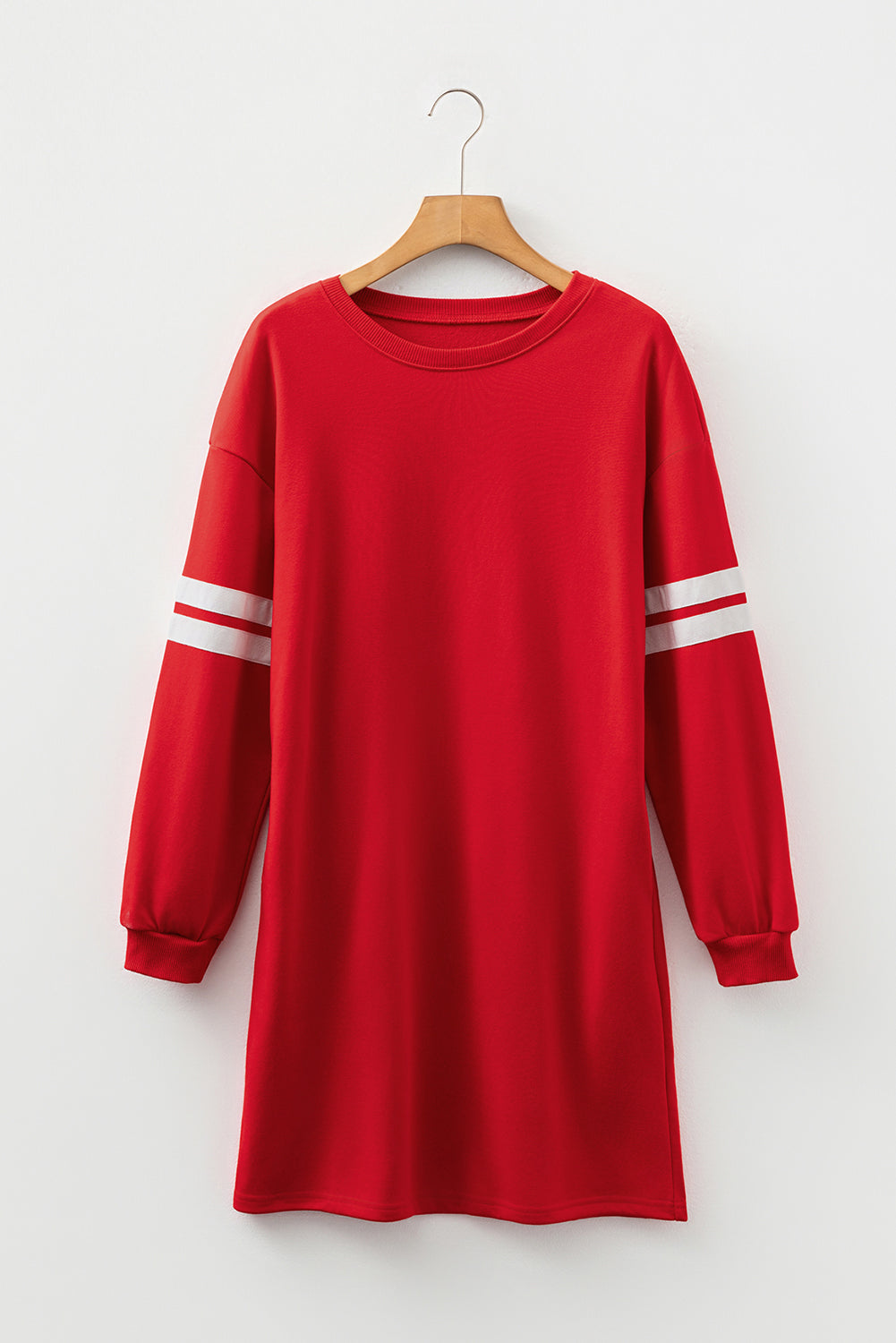 Fiery Varsity Banded Mini Dress