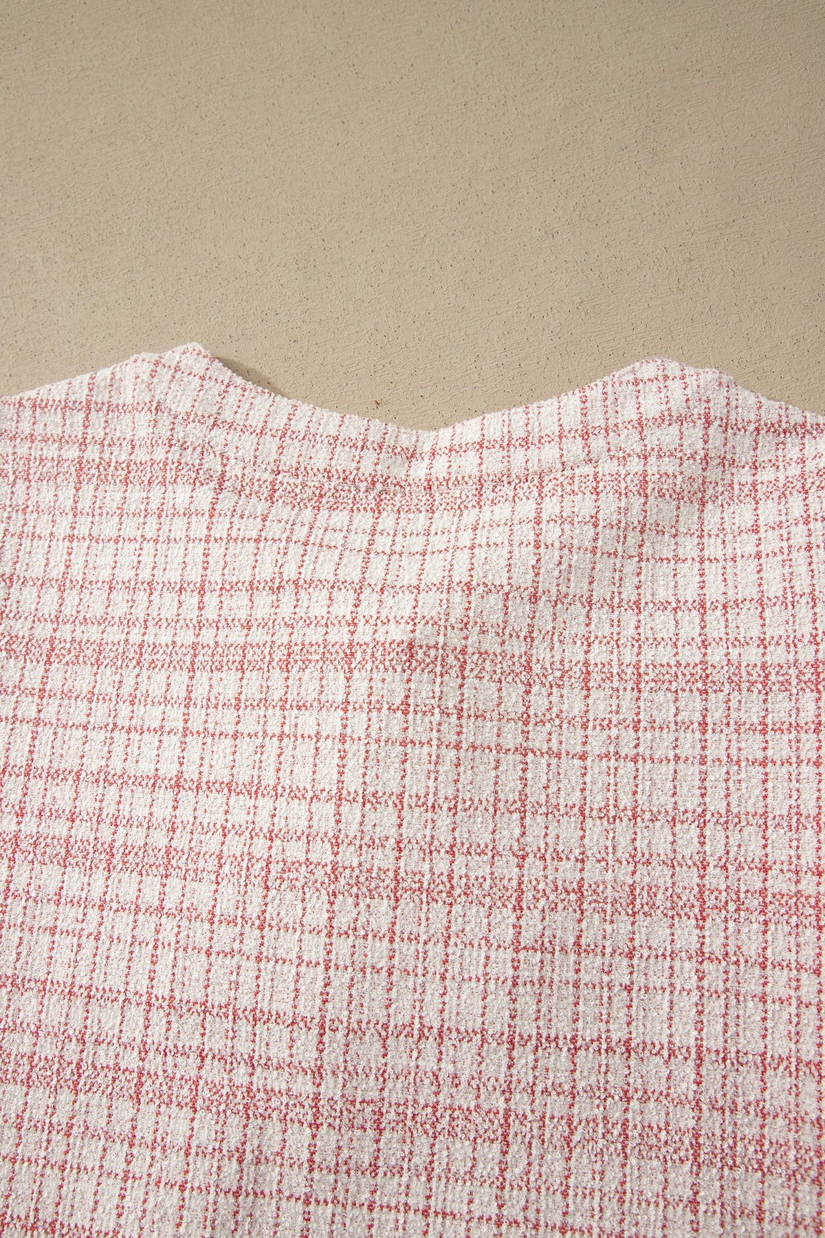 Jacquard Short Sleeve Mini Dress