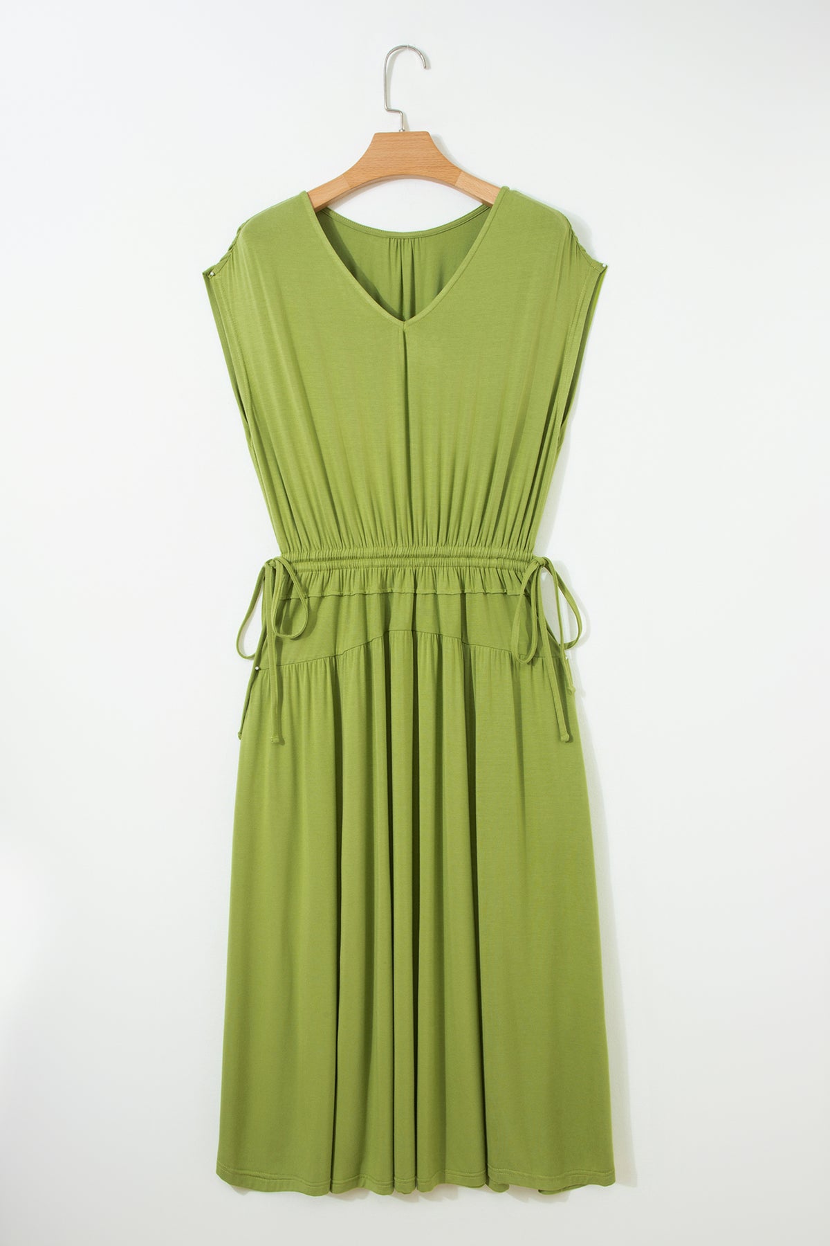 Fern V-neck Tunic Maxi Dress