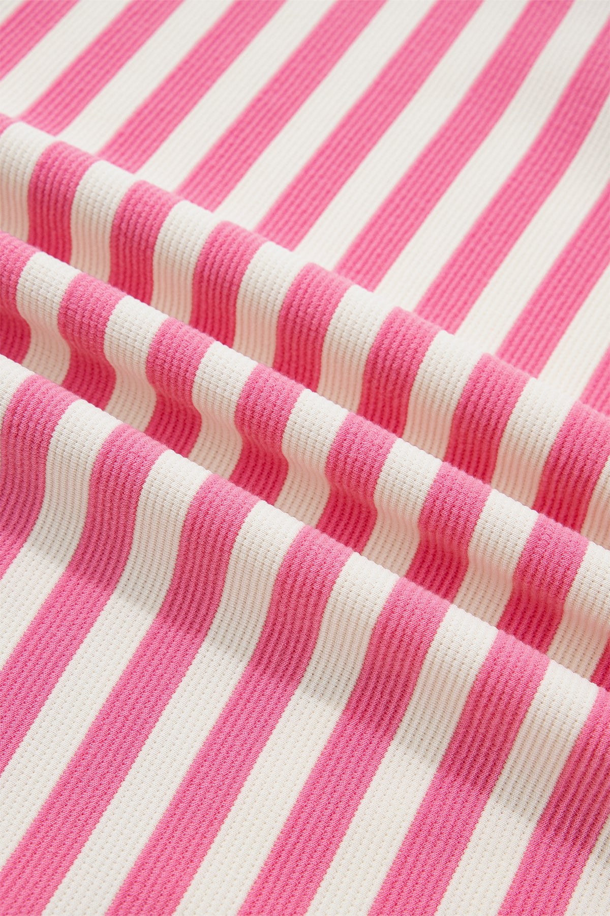 Stripe Short Sleeve T Shirt Dresses