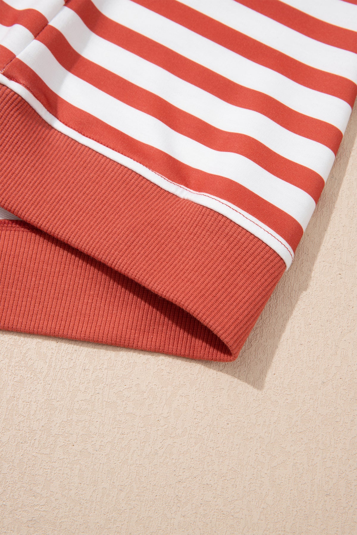 Stripe Short Bubble Sleeve Tee