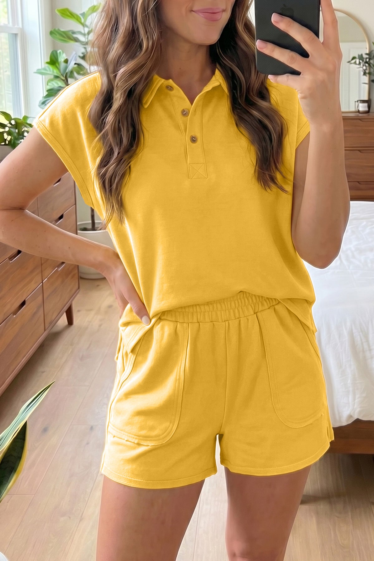 Polo Tee Pcs Short Set