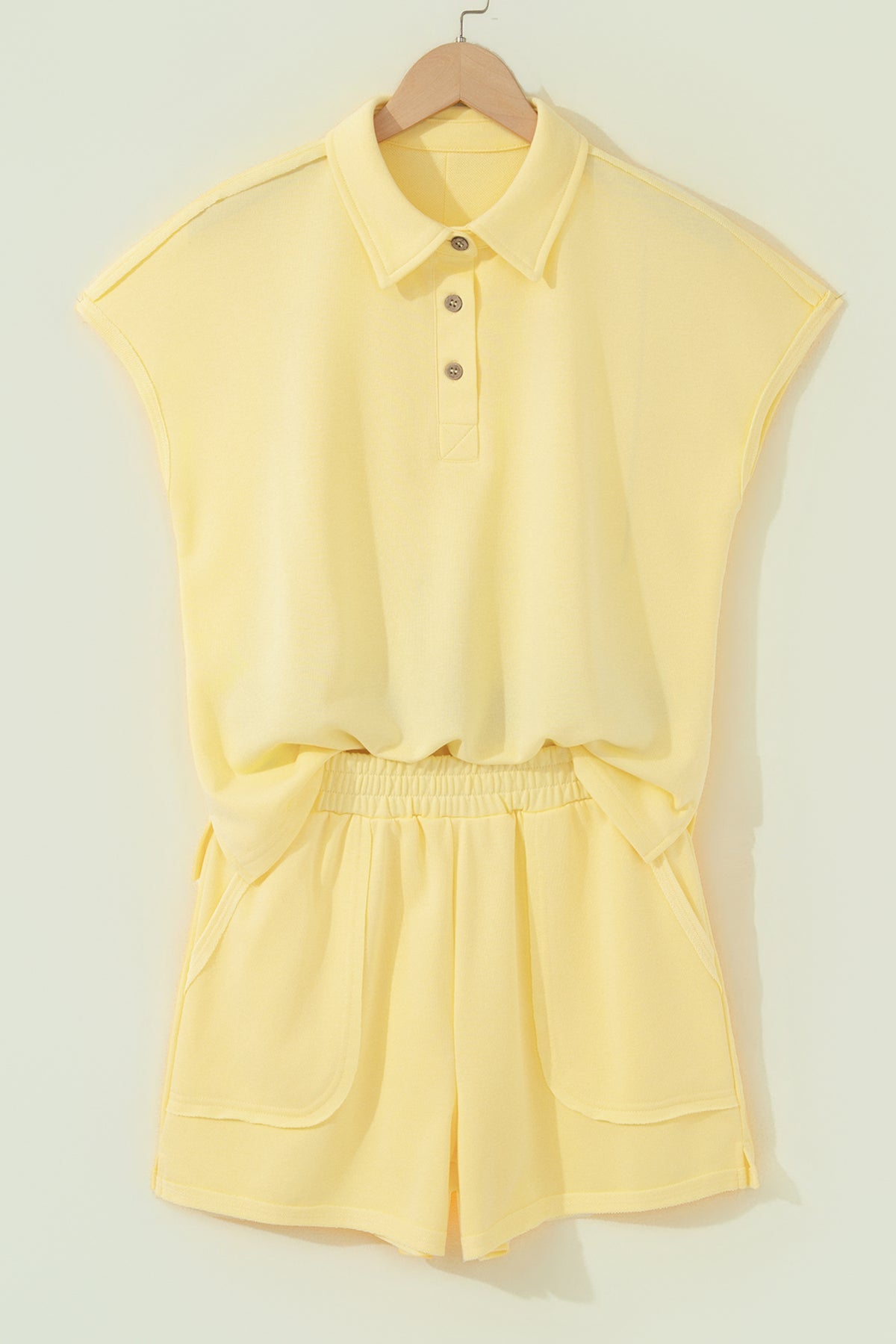 Polo Tee Pcs Short Set