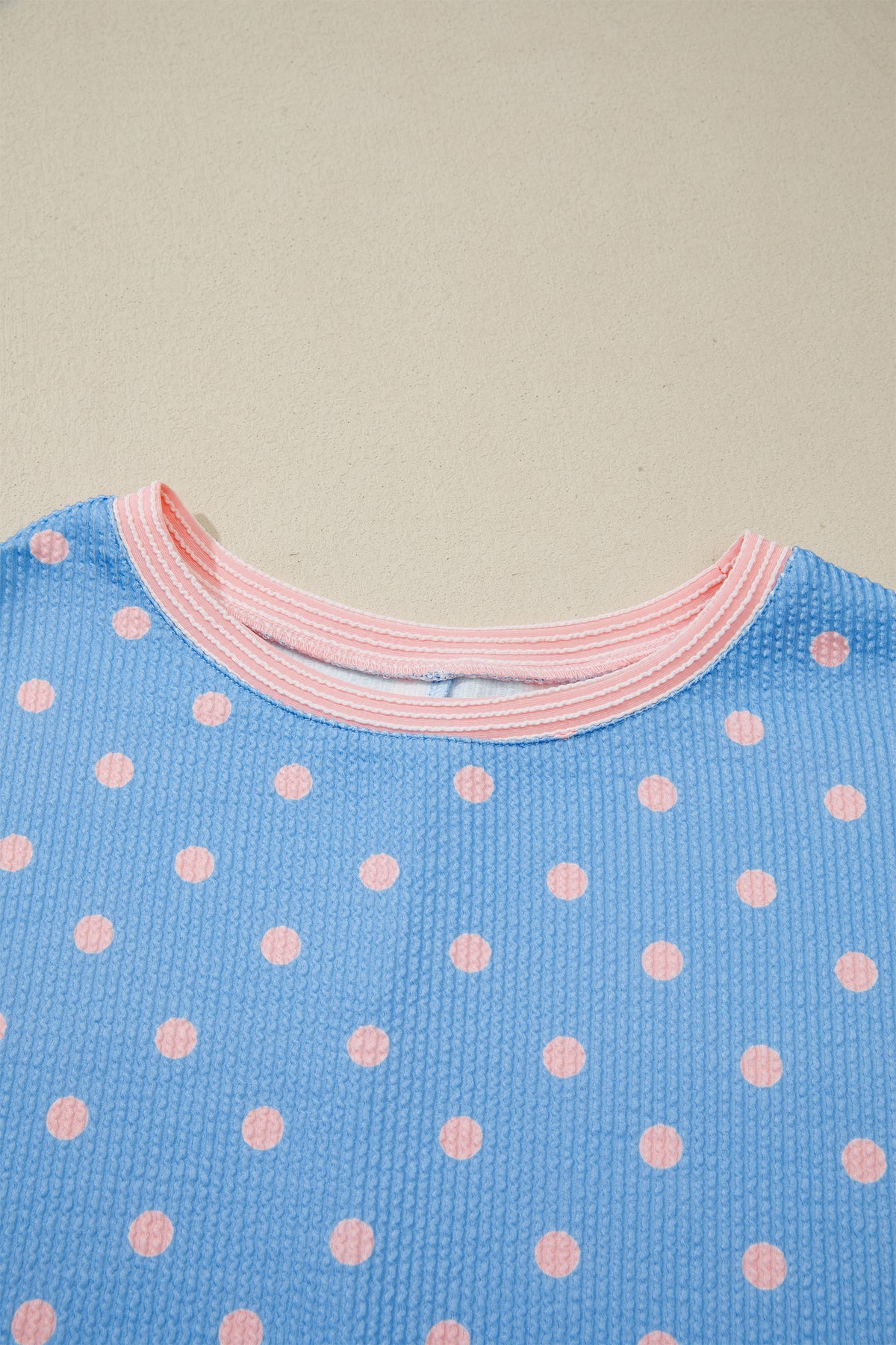 Polka Dot Short Sleeve Tee