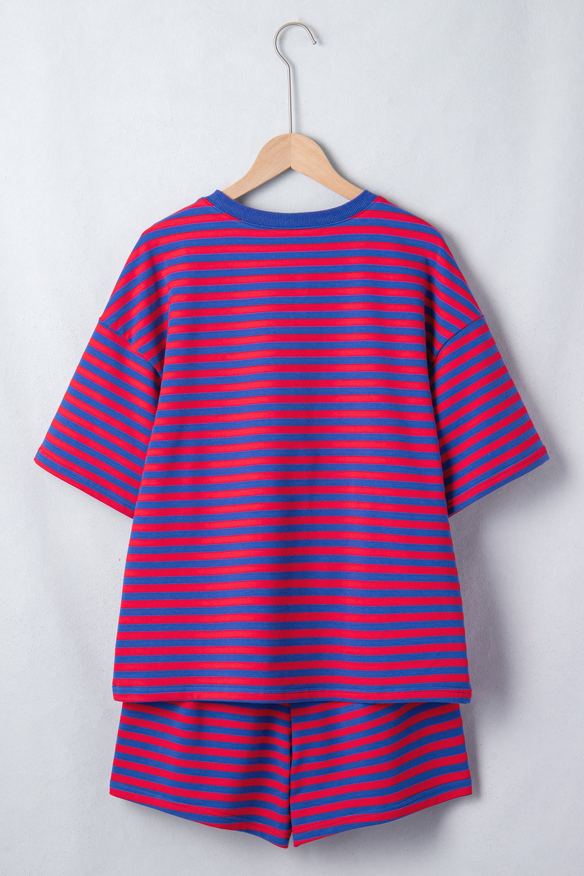 Stripe Striped Ribbed Short Set