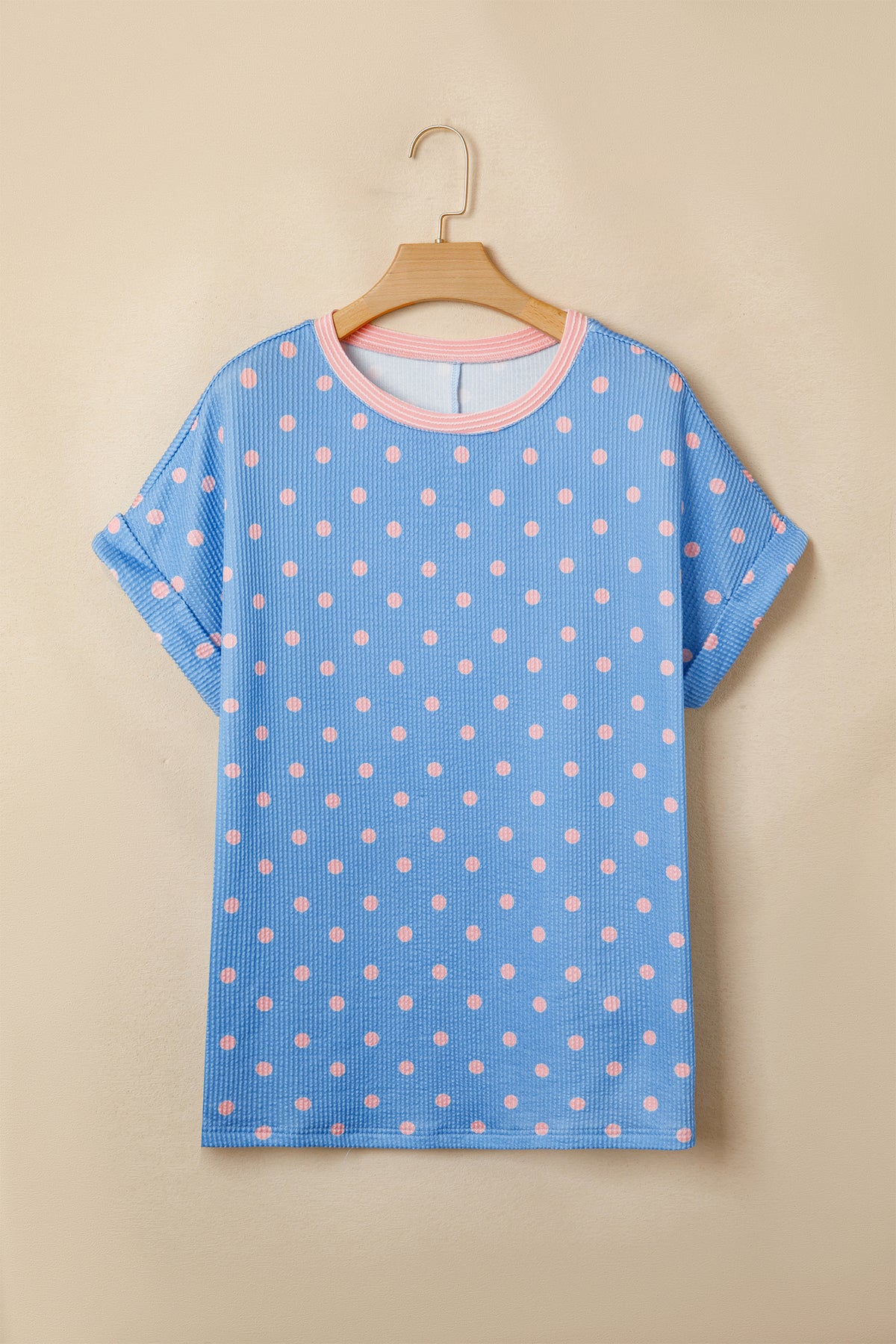 Polka Dot Short Sleeve Tee