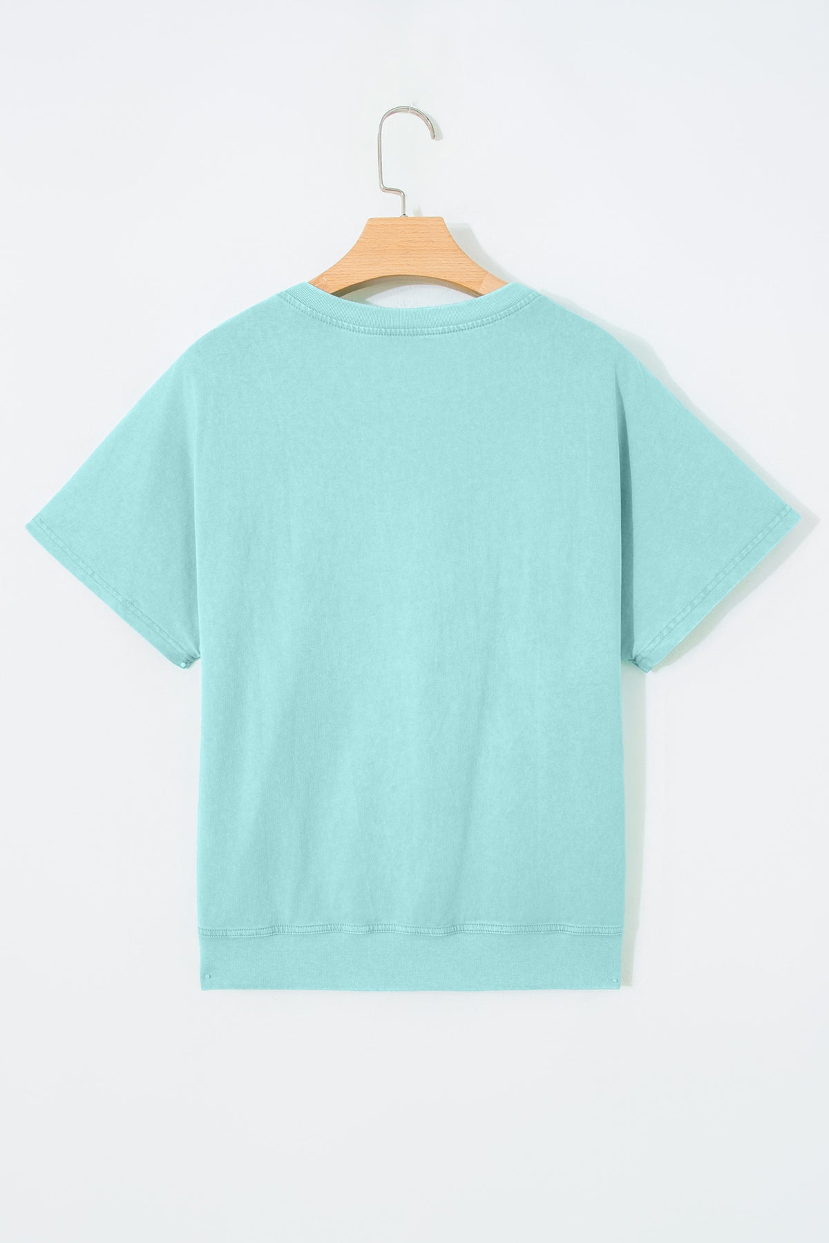 Raw Cut Notched Lace Tee