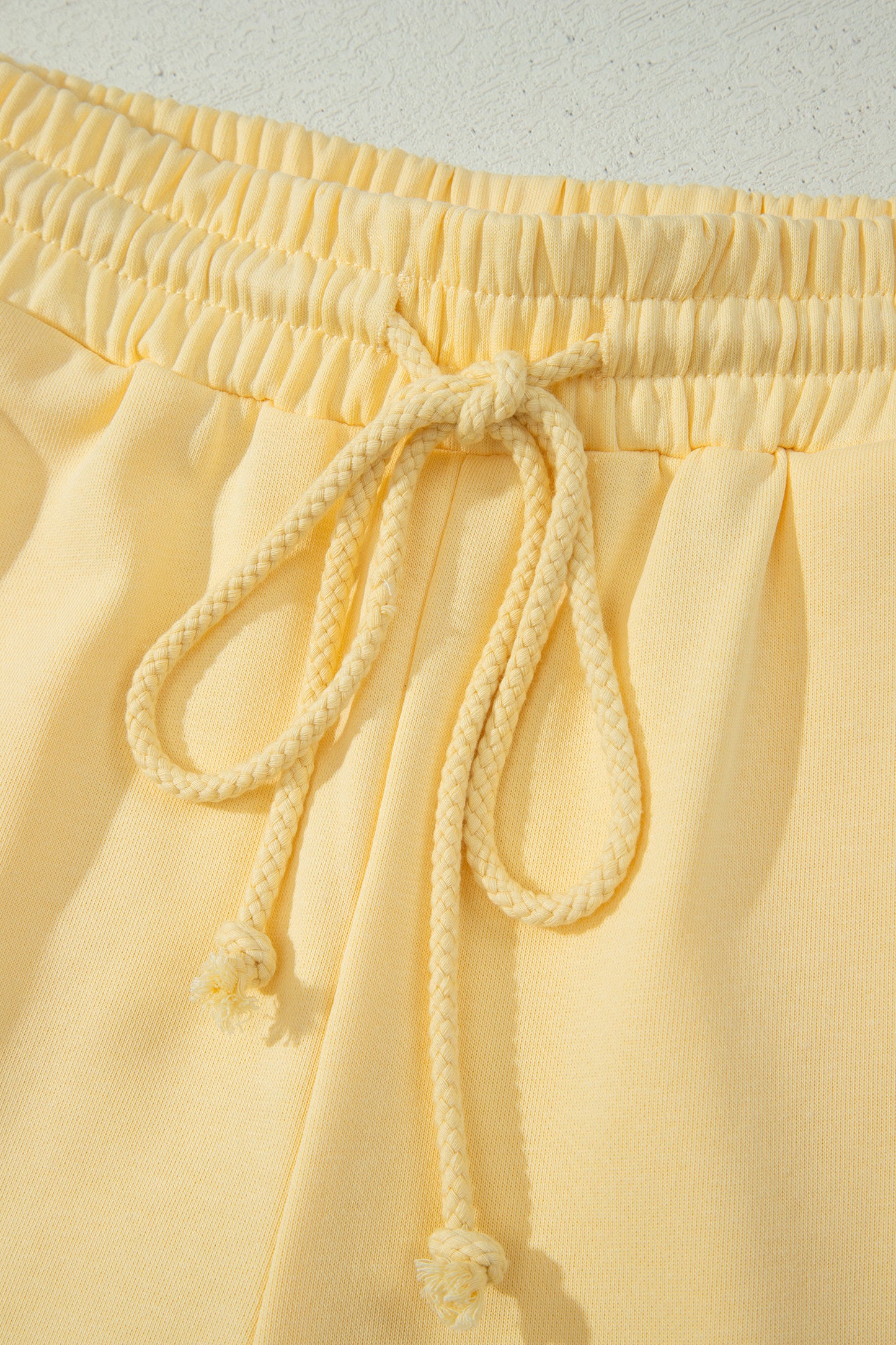 Eyelet Lace Sleeve Short Set