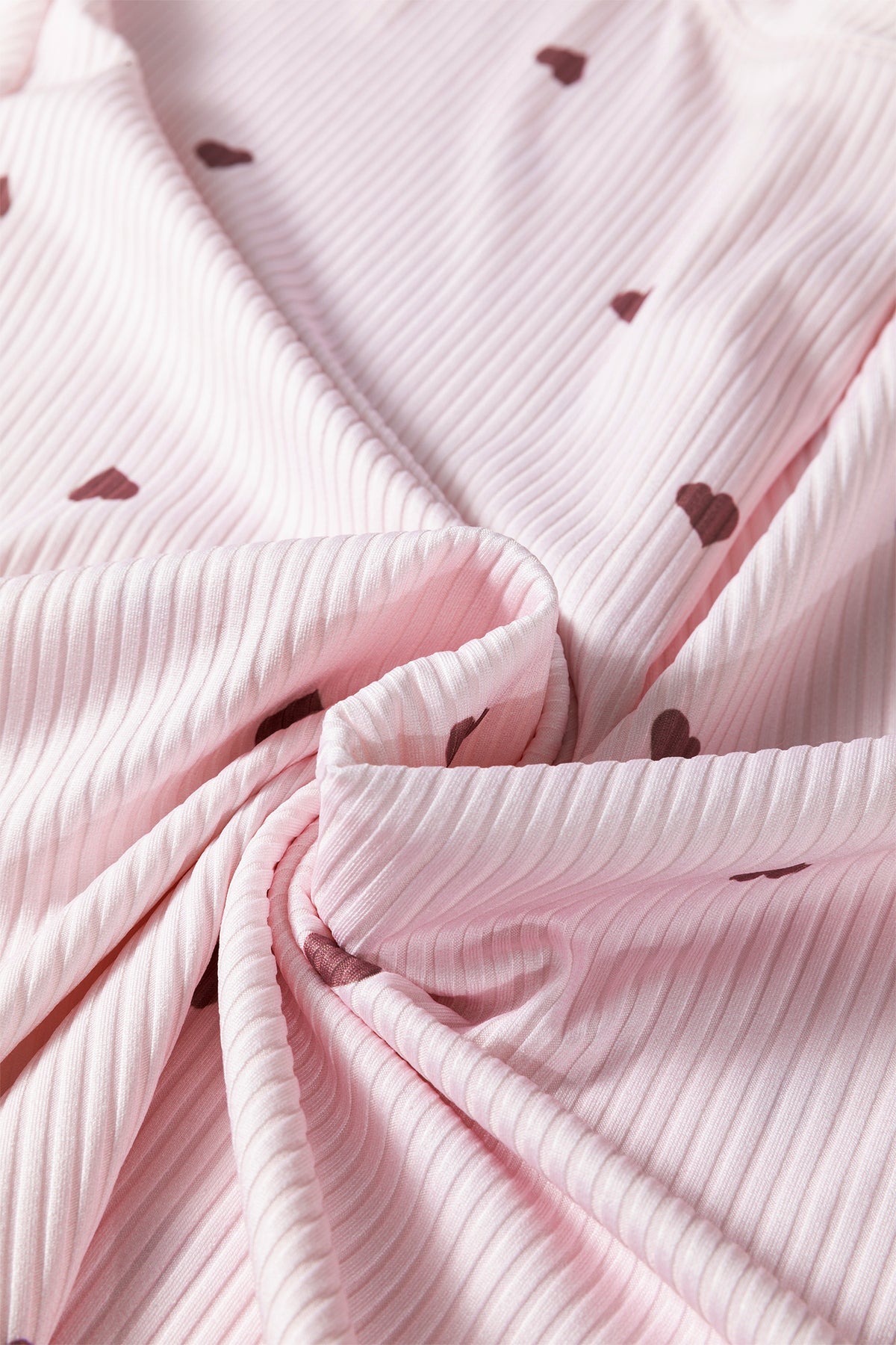 Valentine Ribbed Knit Lounge Set