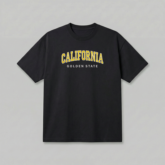 Custom State Embroidered T-Shirt