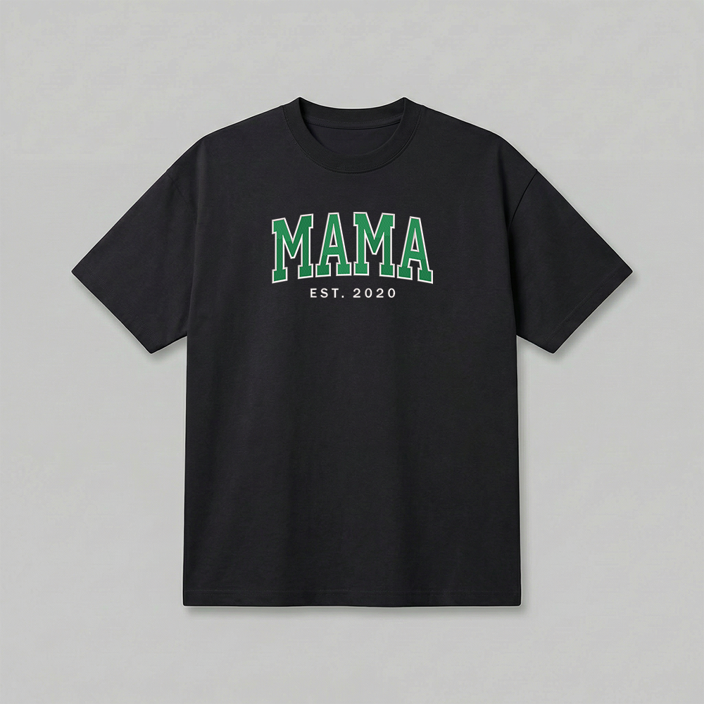 Custom Family Embroidered T-Shirt