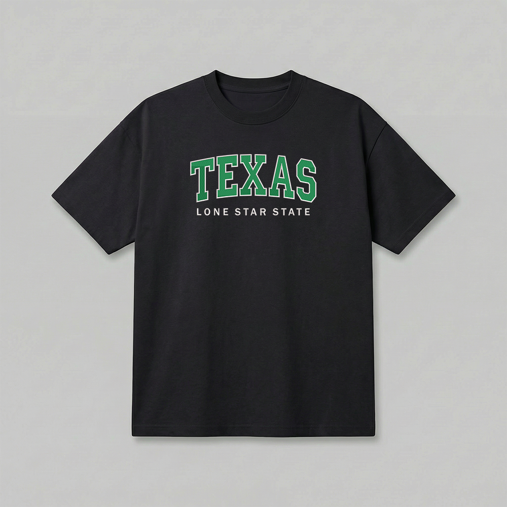 Custom State Embroidered T-Shirt