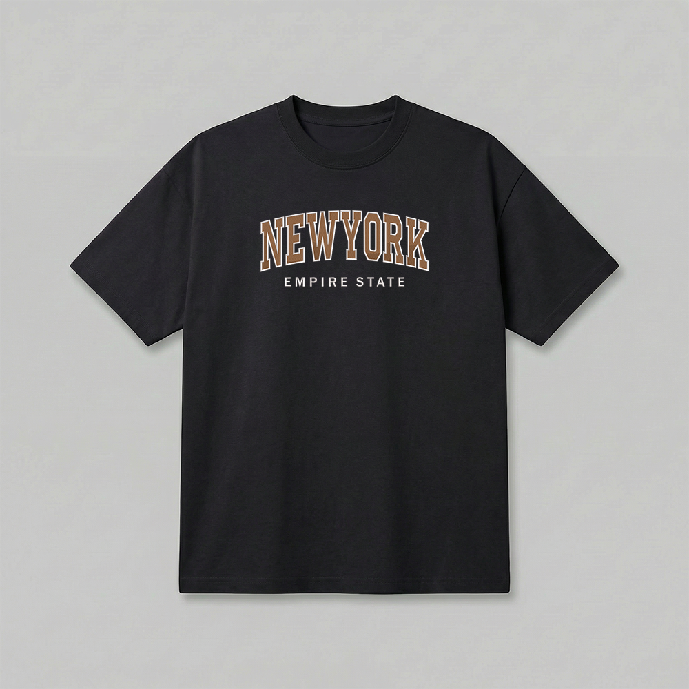 Custom State Embroidered T-Shirt