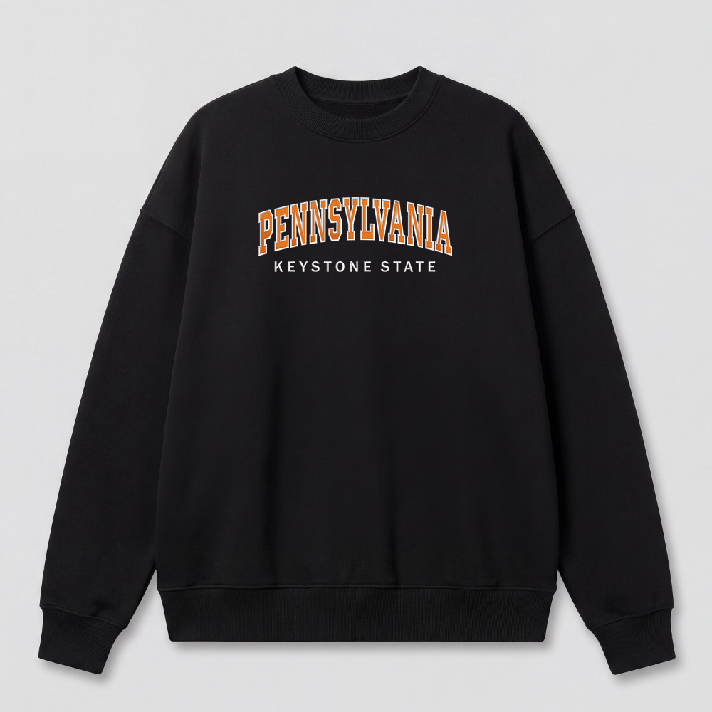 Custom States Embroidered Sweatshirt
