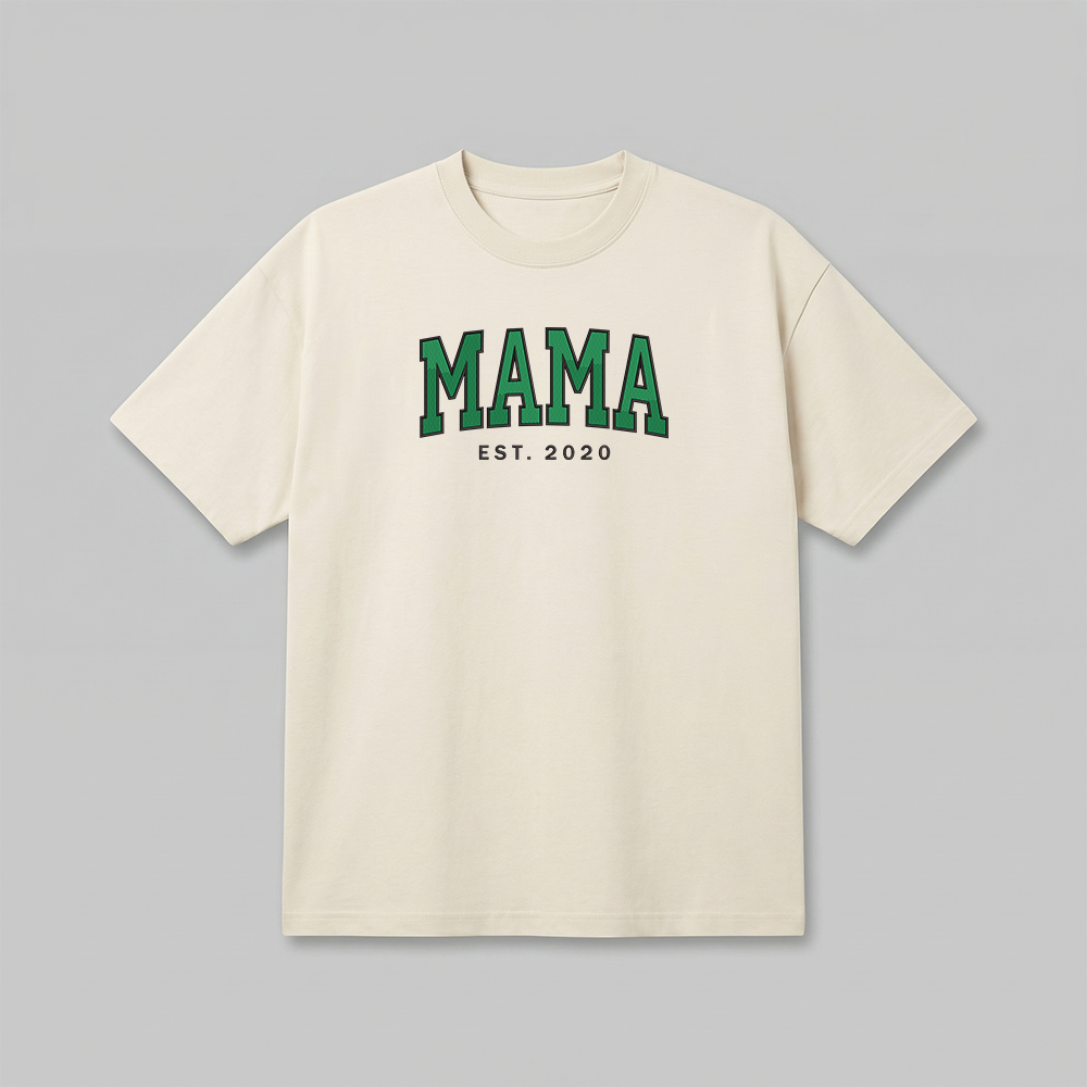 Custom Family Embroidered T-Shirt