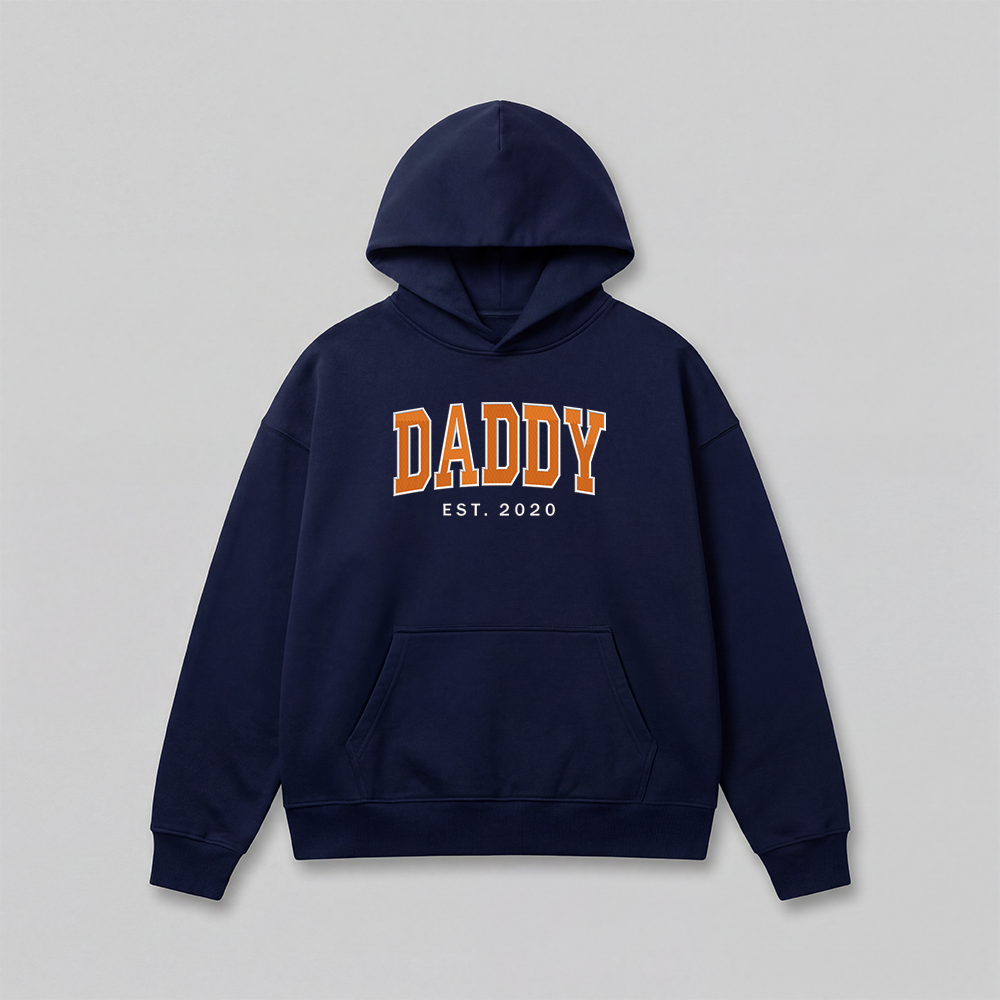 Custom Family Embroidered Hoodie