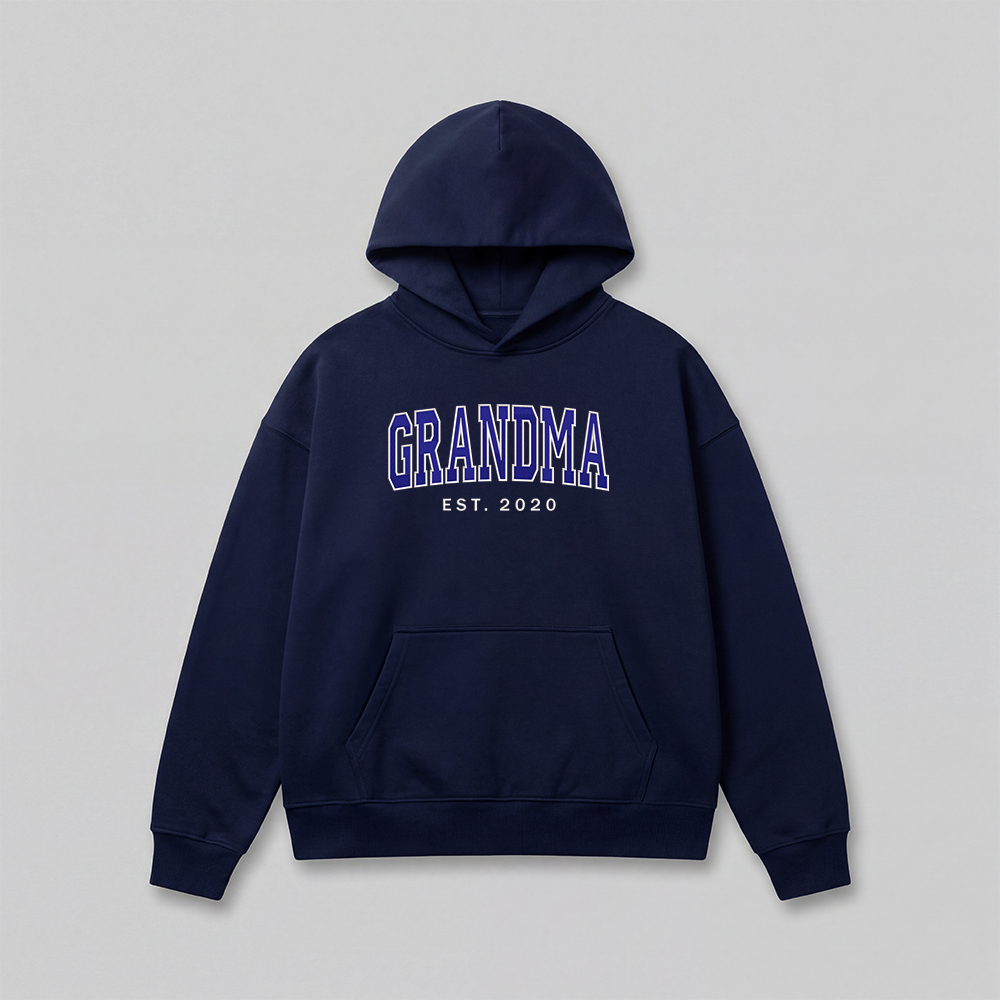 Custom Family Embroidered Hoodie