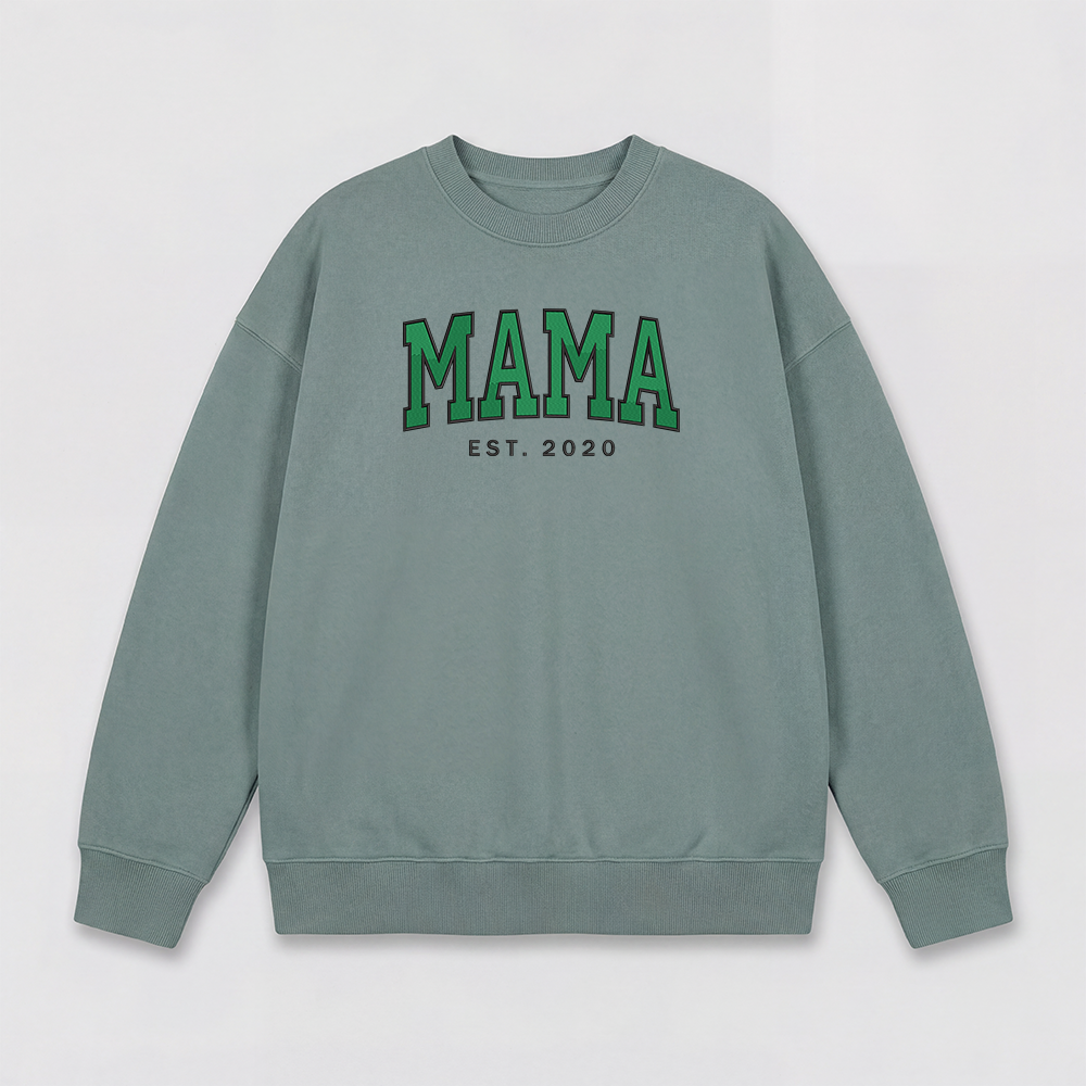 Custom Family Embroidered Sweatshirt