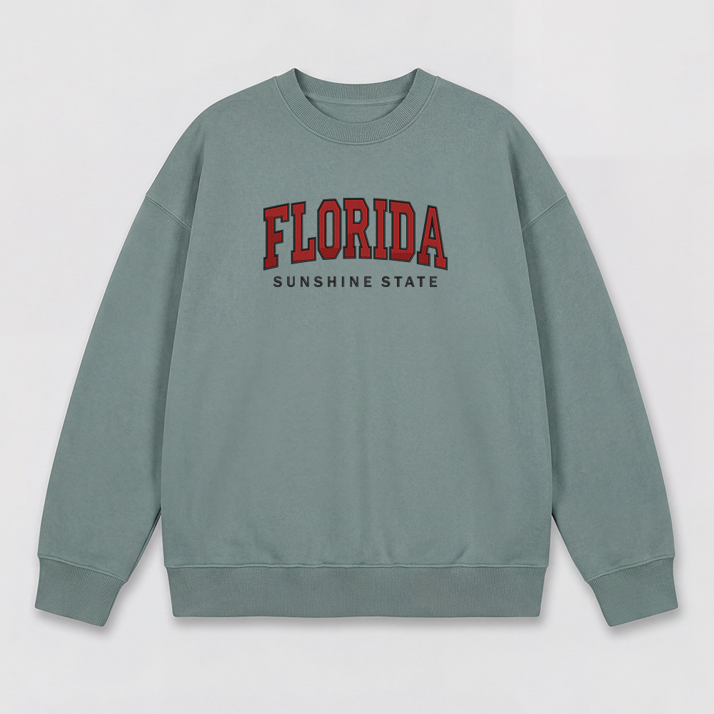 Custom States Embroidered Sweatshirt