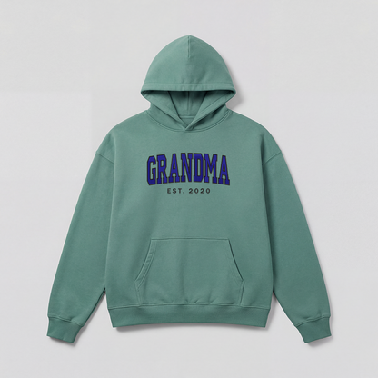 Custom Family Embroidered Hoodie