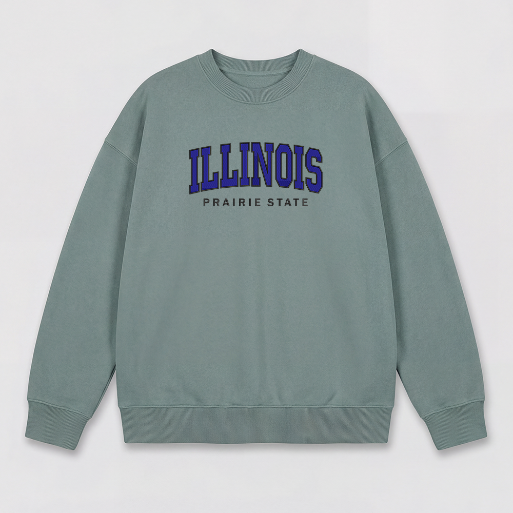 Custom States Embroidered Sweatshirt