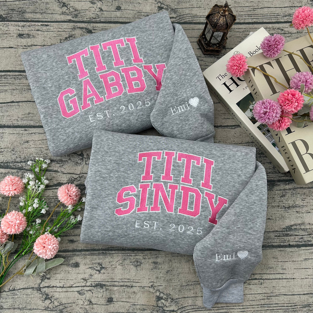 Classic Custom Embroidered Sweatshirt