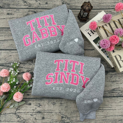 Classic Custom Embroidered Sweatshirt